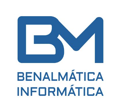 Logotipo de Benalmática Informática, tiendas de informática en Torremolinos
