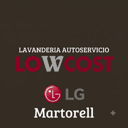 Logotipo de Lavandería Autoservei LowCost LG , Martorell, lavanderías y tintorerías en Martorell